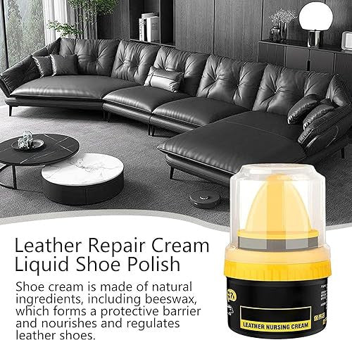 Leather Shoe Cream Liquid, Natural Cream Leather Shoe Polish