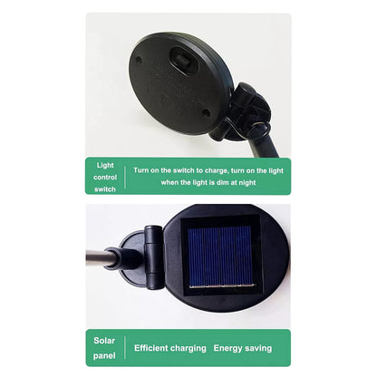 SOLAR GARDEN LIGHTS (2 PCS SET)