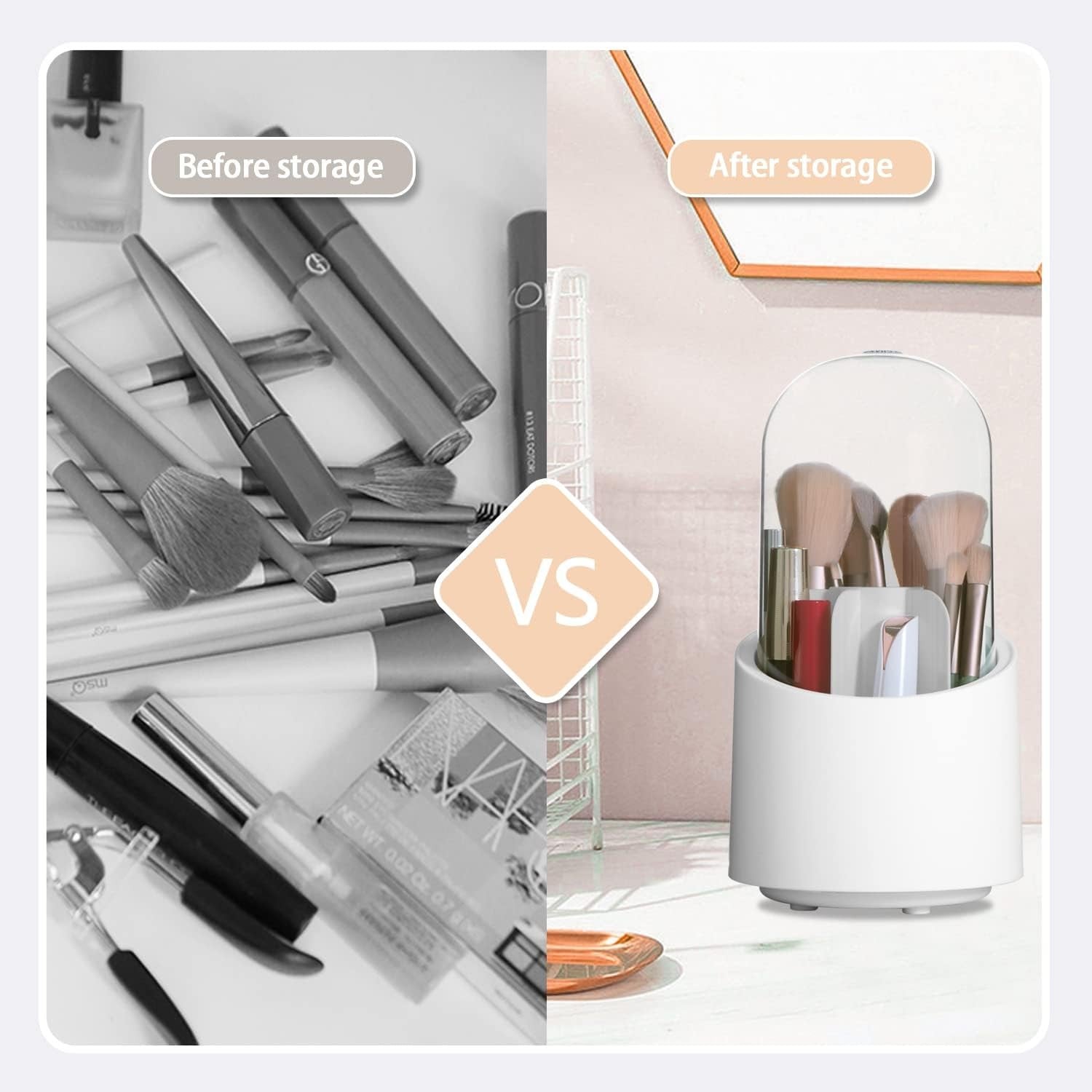 360 Rotating Brush Holder