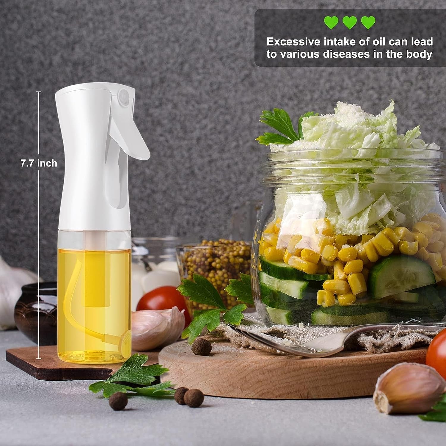 GLASS OIL SPRAY BOTTLE