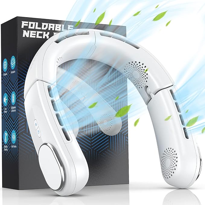 NEW LED WIRELESS NECK FAN