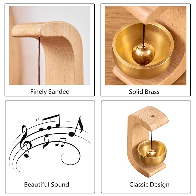 Wooden Door Bell