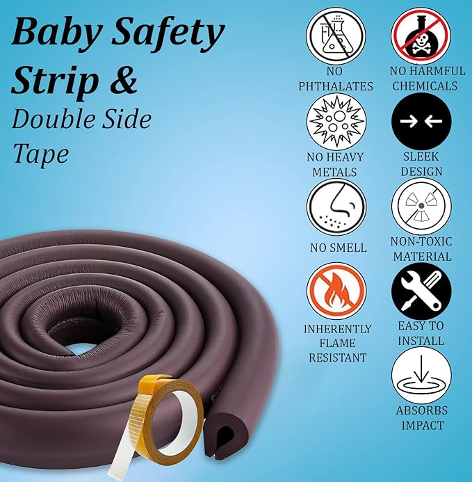 Baby Safety Strip Furniture Edge Guard Cushion Corner Cover
