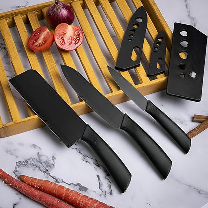 3 Pcs Kitchen Knife Set