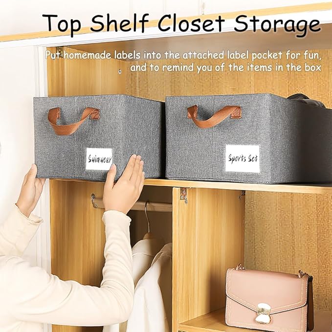 26 L GRAY STORAGE BOX