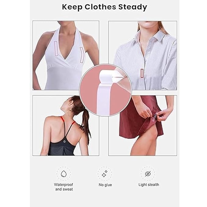 BODY CLOTHING TAPE (PACK OF 3)