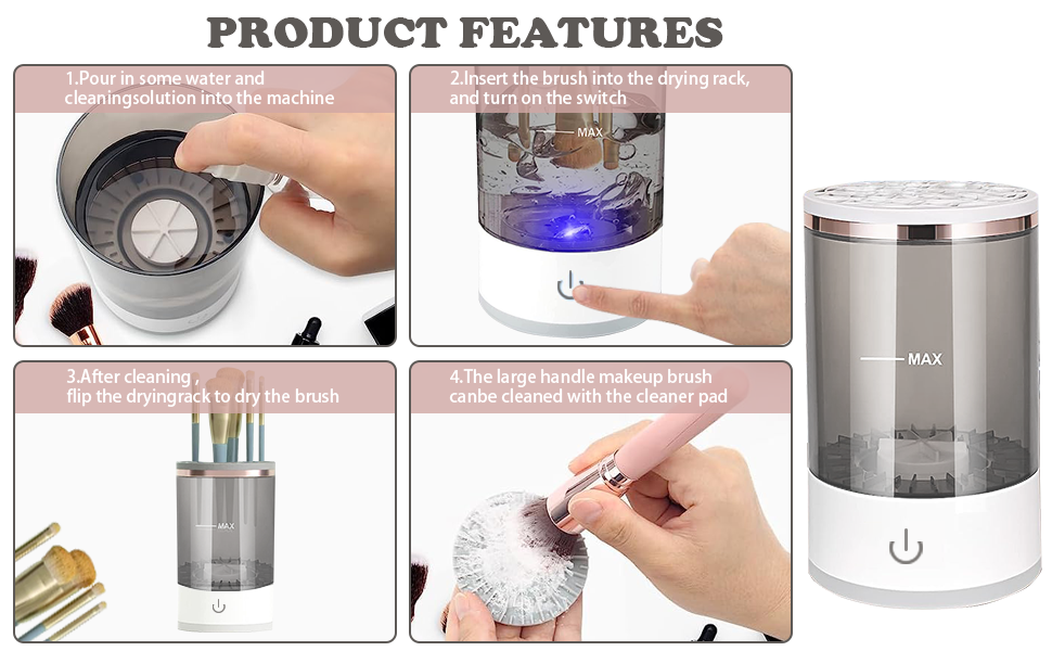 New Electric Makeup Brush Cleaner