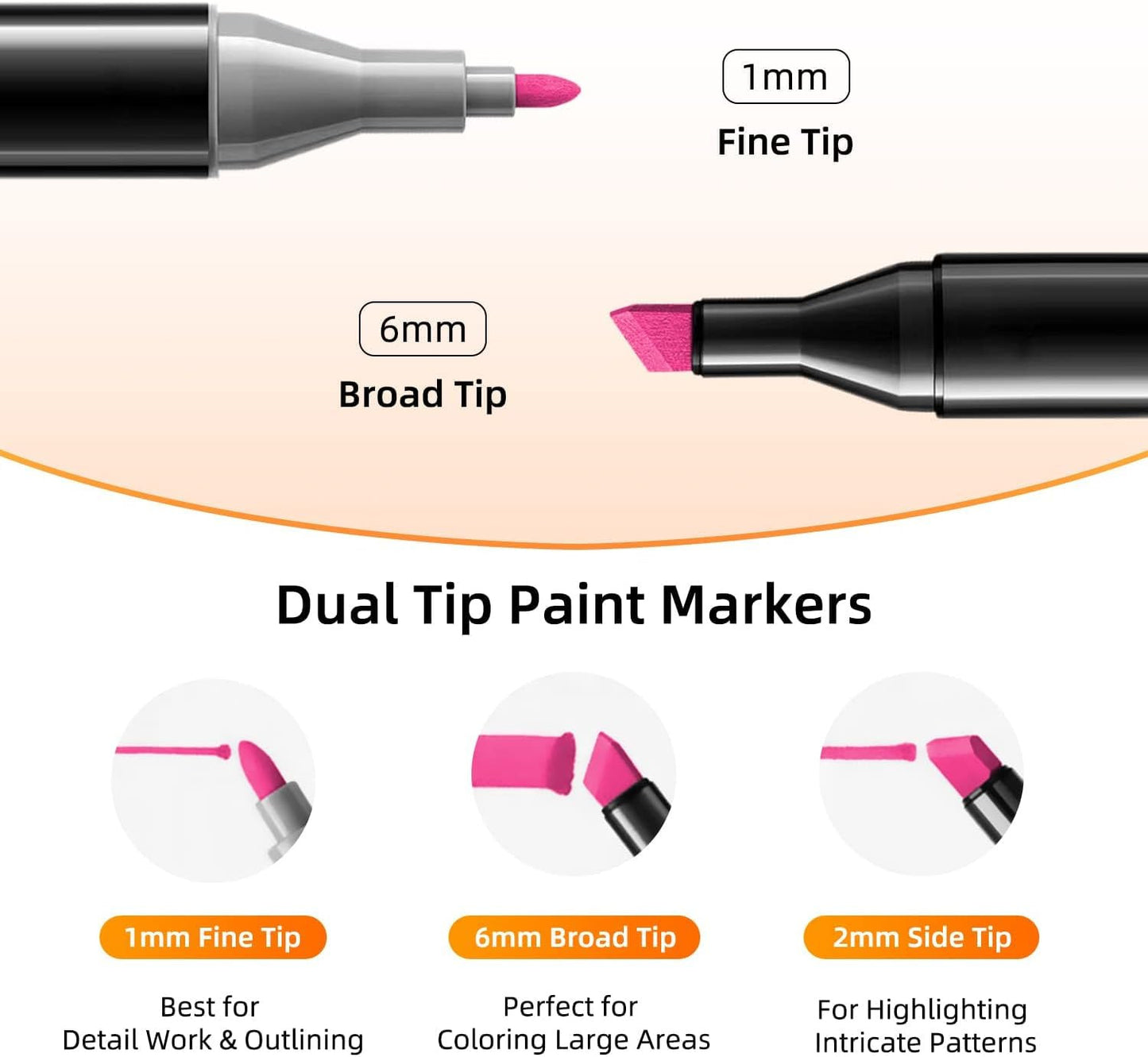 24 PCS COLOR MARKER PEN