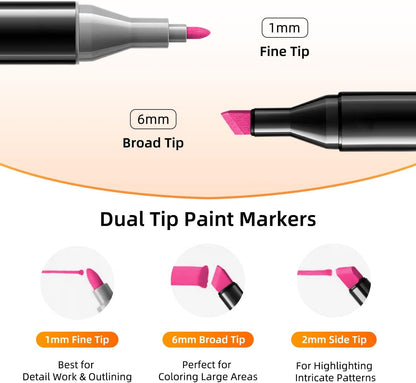 24 PCS COLOR MARKER PEN
