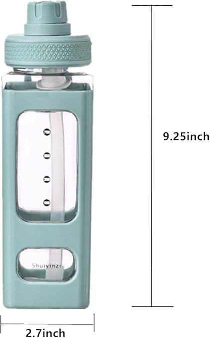 Kawaii Water Bottle Square Drinking Bottle