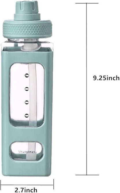 Kawaii Water Bottle Square Drinking Bottle