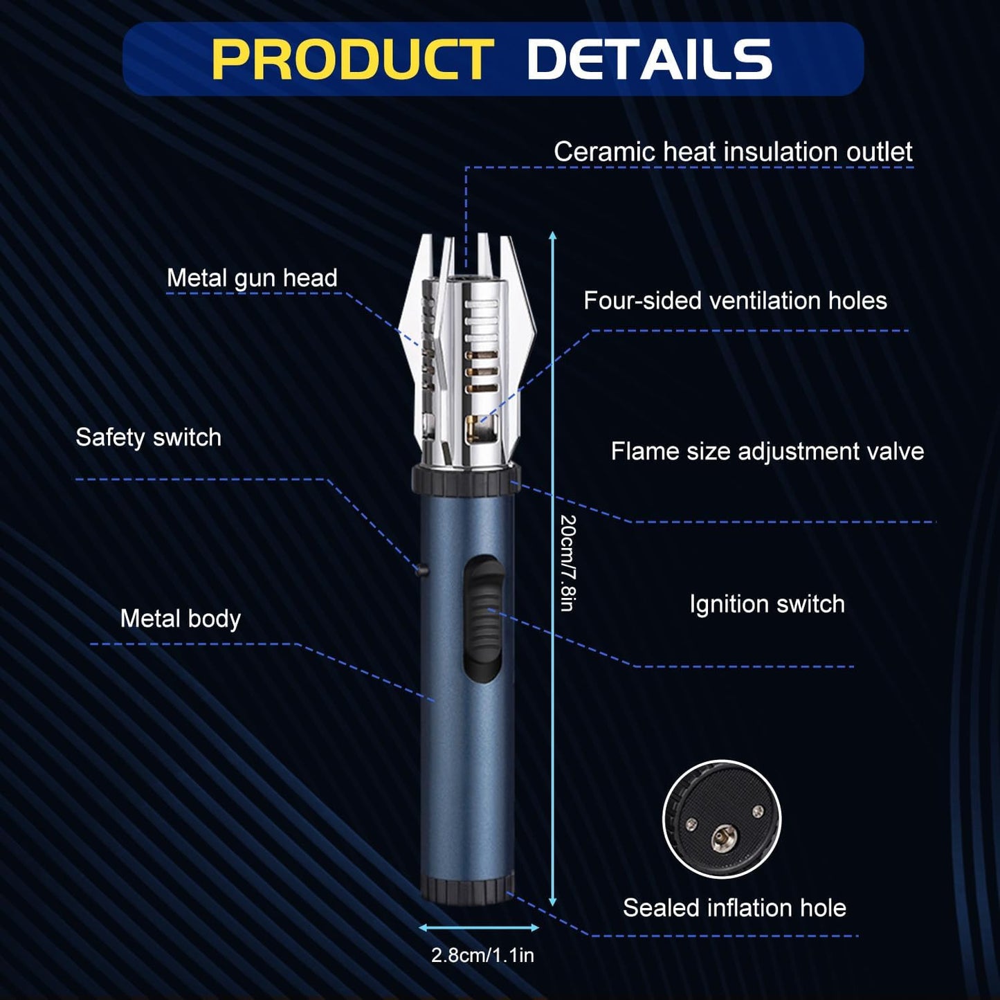 Homeguru Jet Flame Lighter