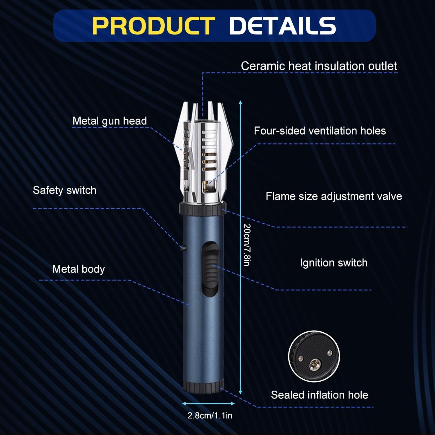 Homeguru Jet Flame Lighter
