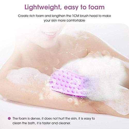 Silicone Bath Belt Towel Body Scrubber