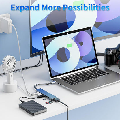 6 In 1 USB C HUB