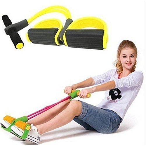 Pull Reducer Training Bands 4 Tubes Body Trimmer Pedal