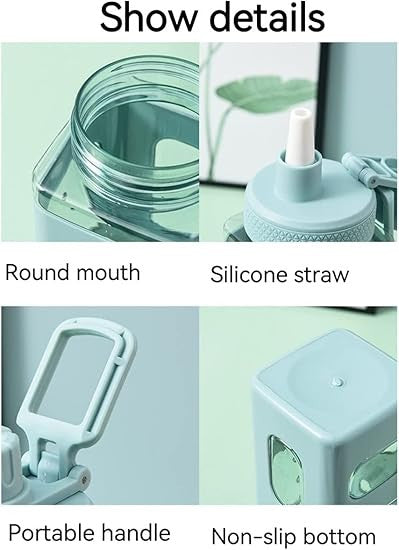 Kawaii Water Bottle Square Drinking Bottle