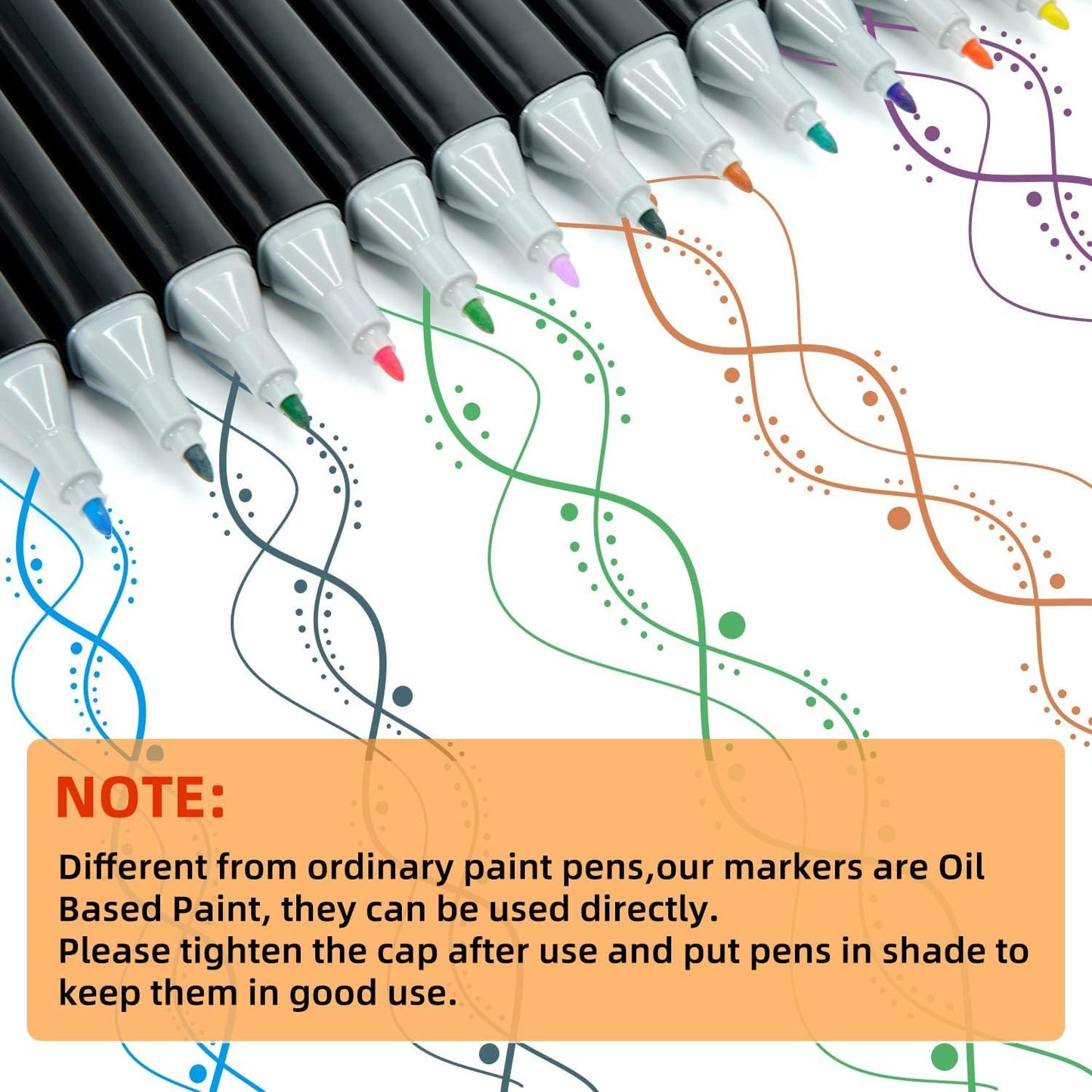 24 PCS COLOR MARKER PEN
