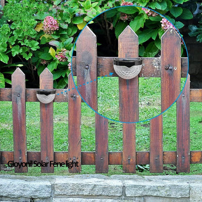 Solar Fence Deck Light (2 pcs set)
