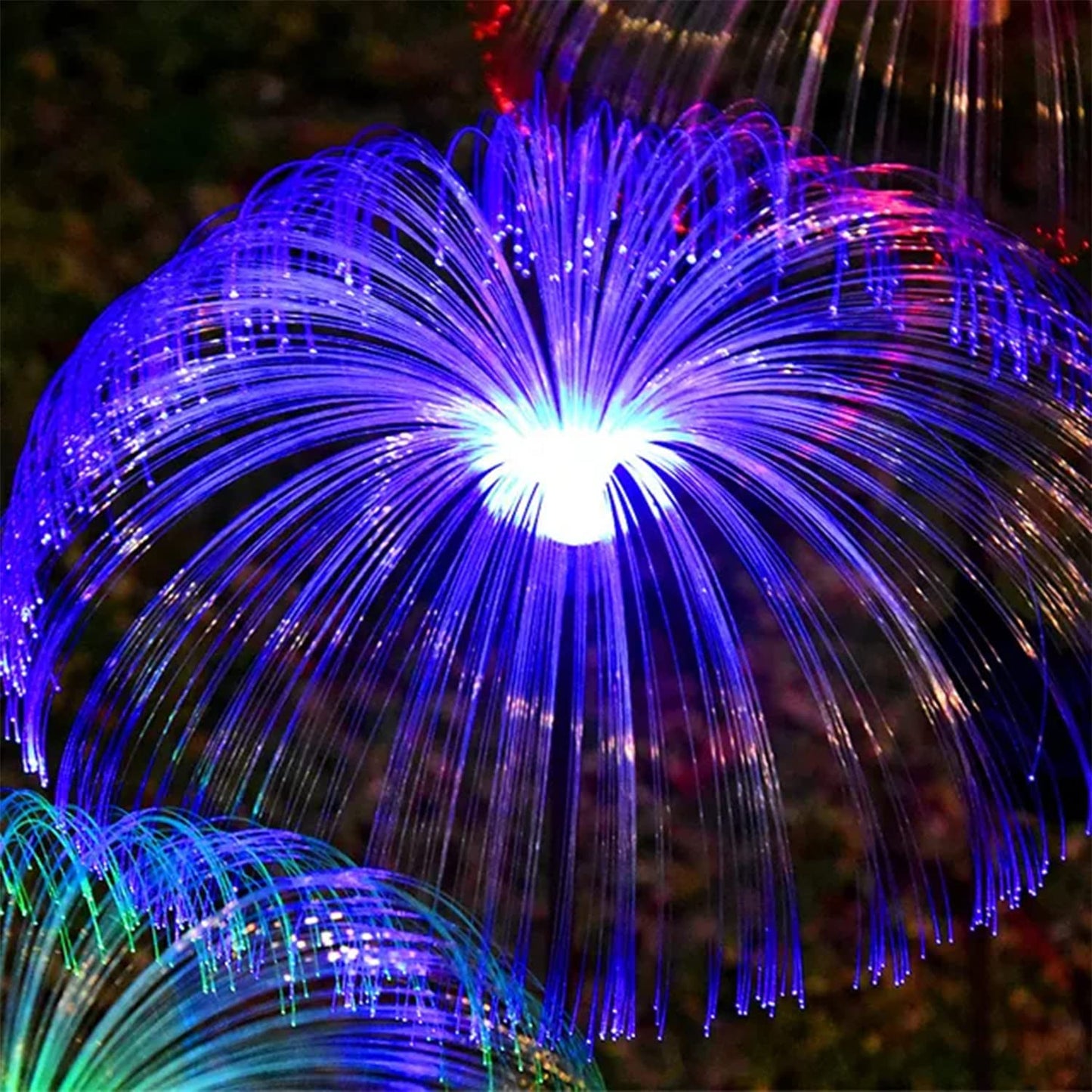 FOUNTAIN SOLAR LAWN LAMP (2 PCS SET) garden light