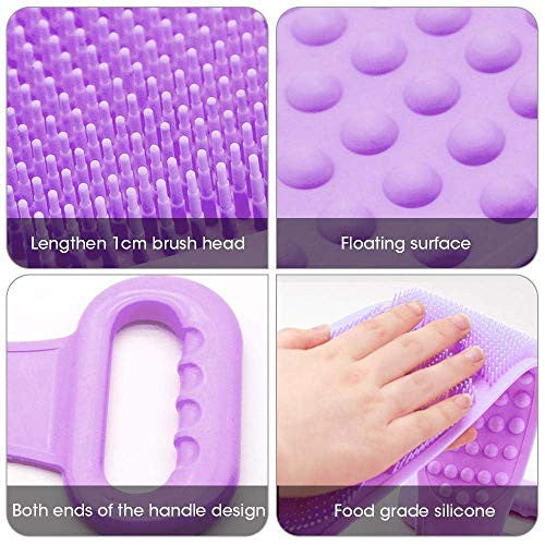 Silicone Bath Belt Towel Body Scrubber