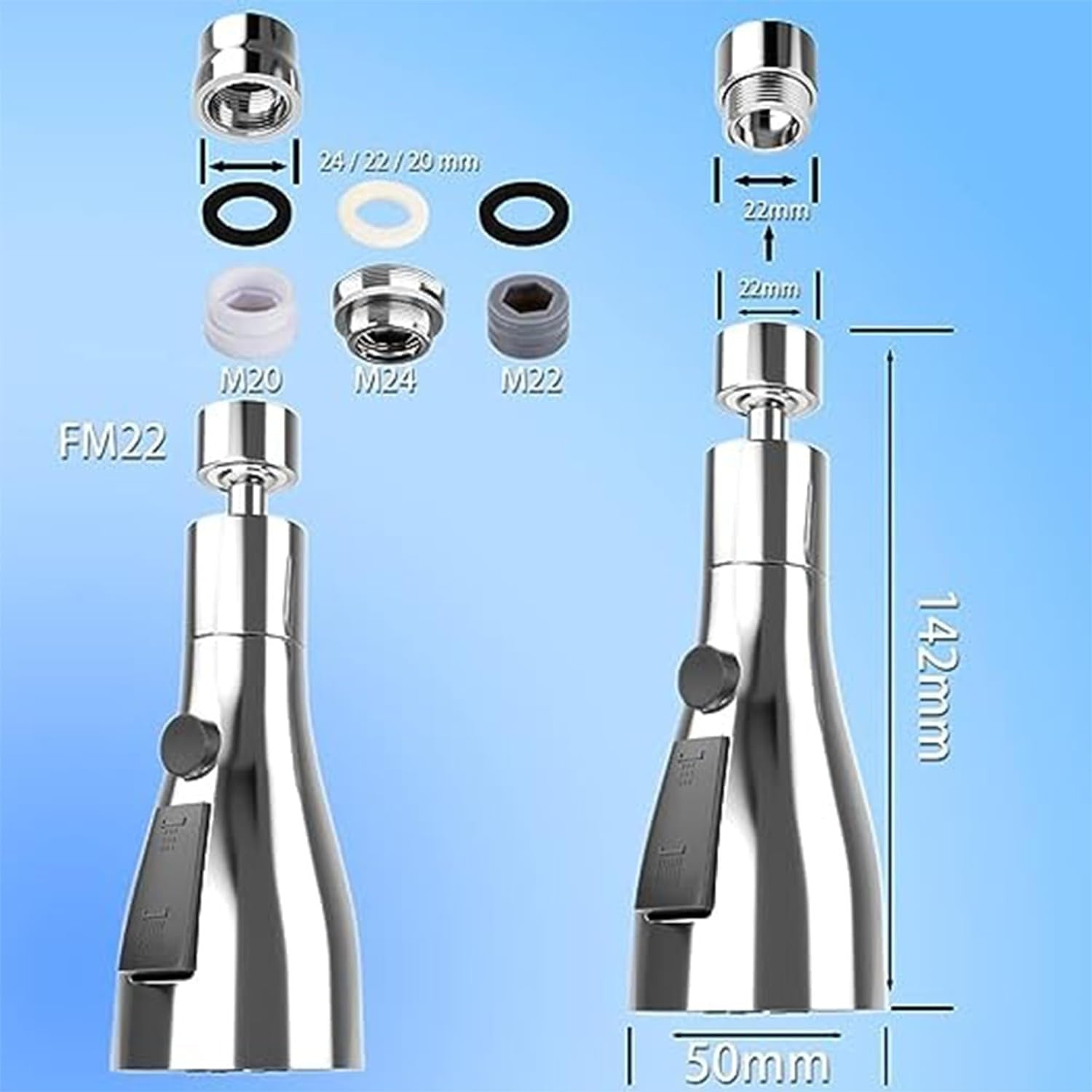 360 Degree Movable Faucet