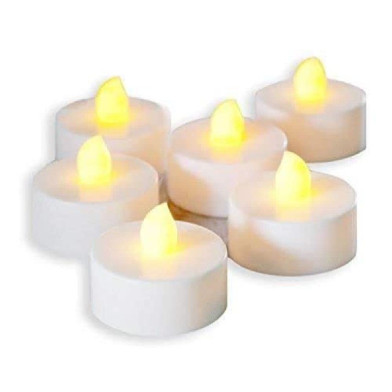 Homeguru LED Switch Diya (Pack Of 4)