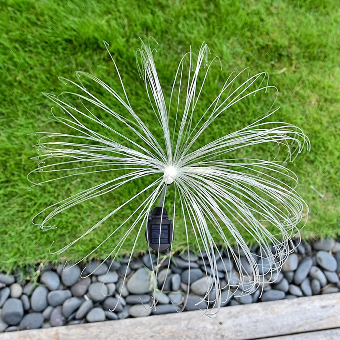 FOUNTAIN SOLAR LAWN LAMP (2 PCS SET) garden light