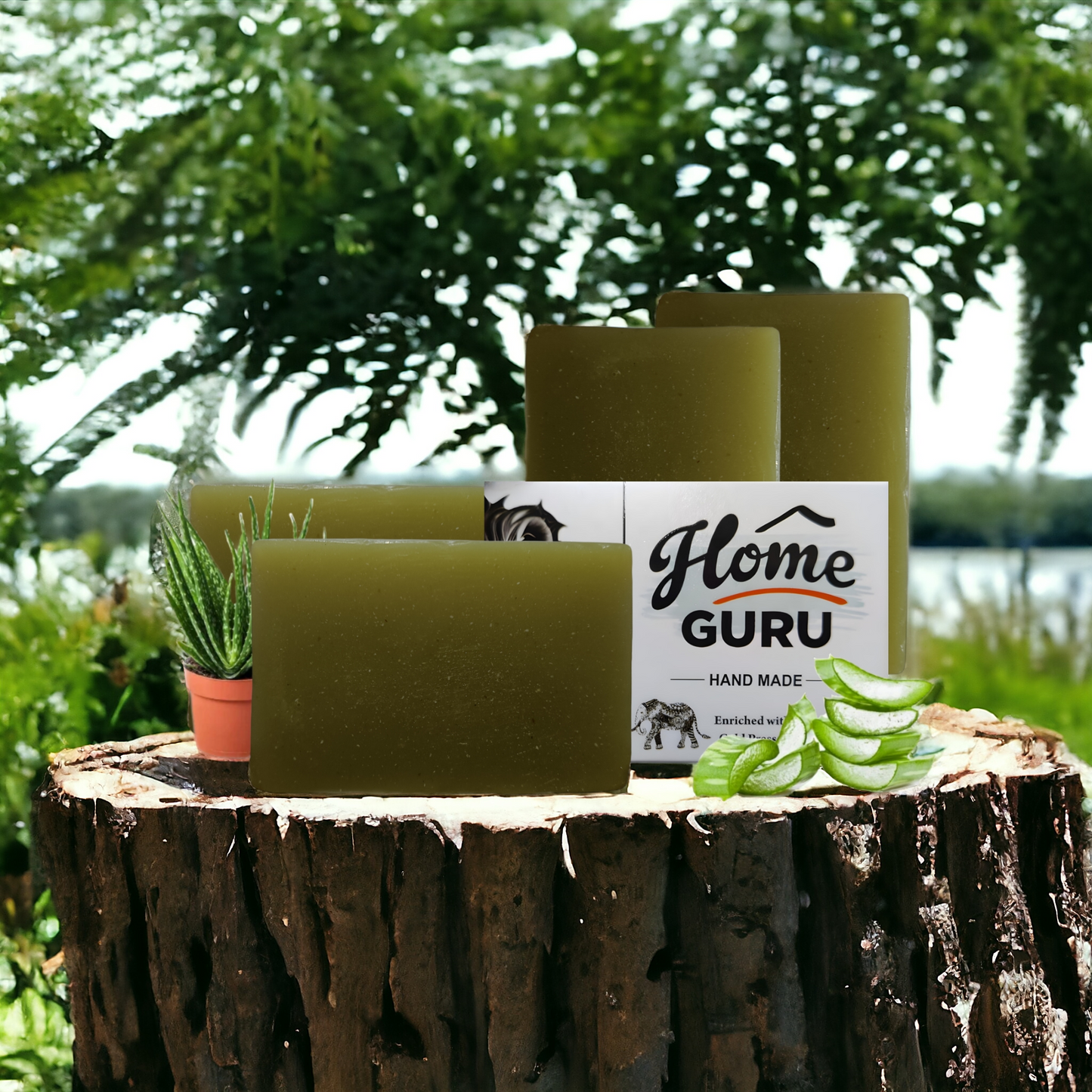 Aloe vera soap pack of 3