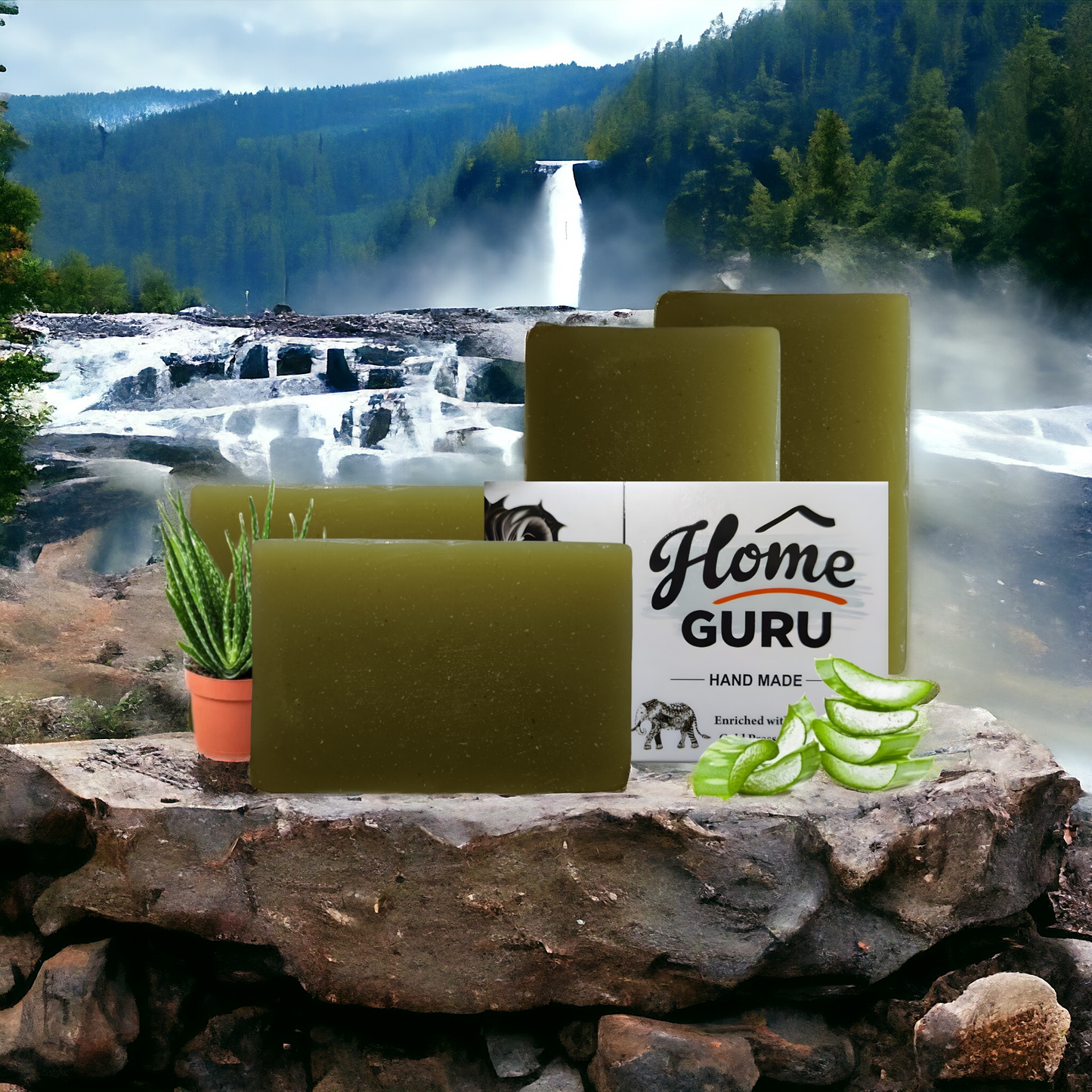 Aloe vera soap pack of 3