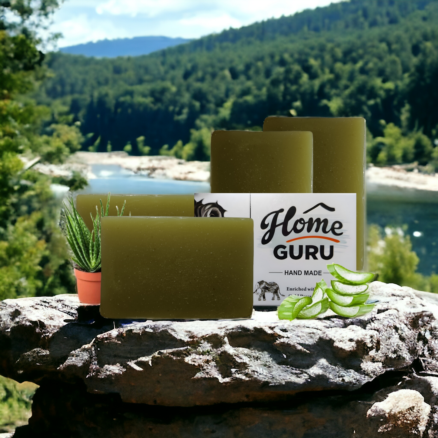 Aloe vera soap pack of 3