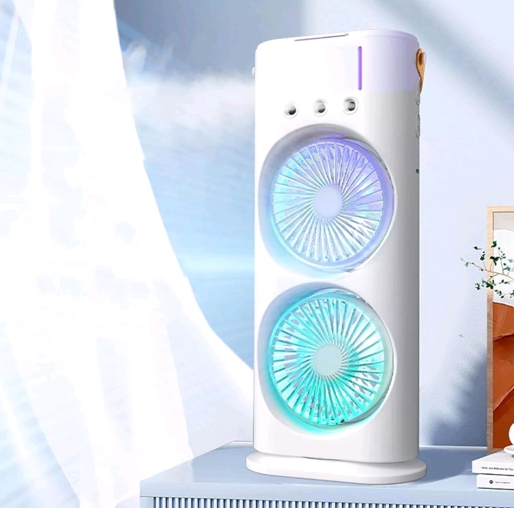 Spray Cooling Fan, Portable Mini Air Cooler