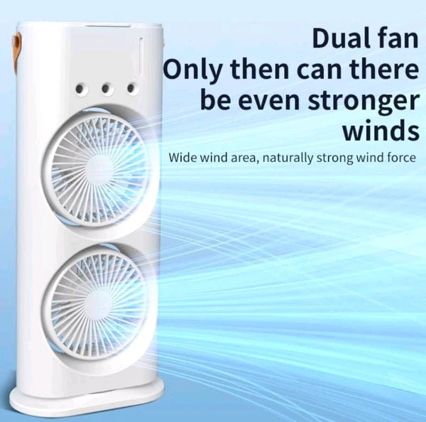 Spray Cooling Fan, Portable Mini Air Cooler