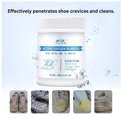 Oxygen Bubble & Powder Mesh Cloth Shoe Cleaner 280g