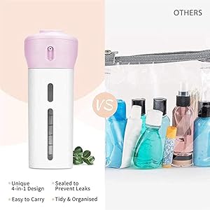 SMART PORTABLE TRAVEL DISPENSER BOTTLE