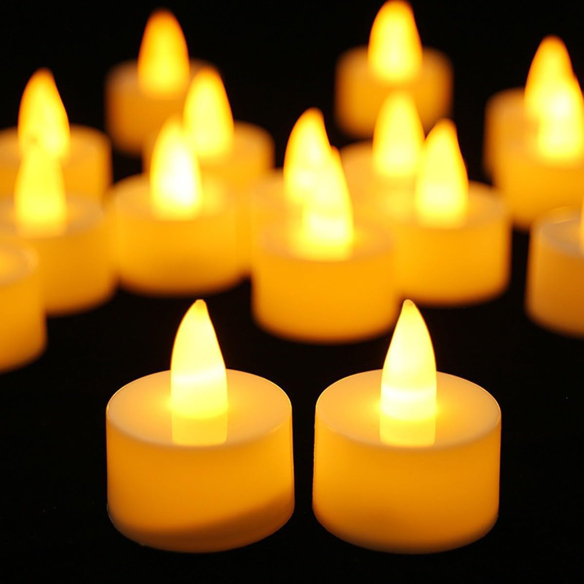 Homeguru LED Switch Diya (Pack Of 4)