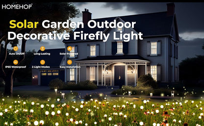 SOLAR GARDEN LIGHTS (2 PCS SET)