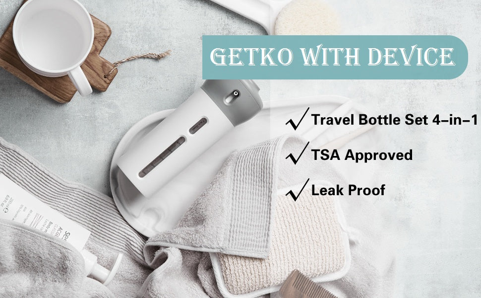SMART PORTABLE TRAVEL DISPENSER BOTTLE