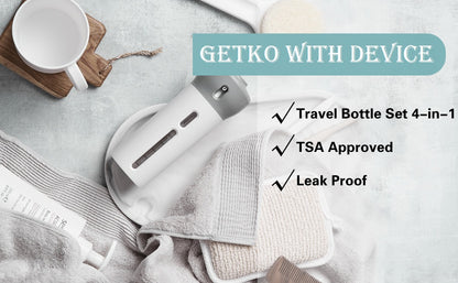 SMART PORTABLE TRAVEL DISPENSER BOTTLE