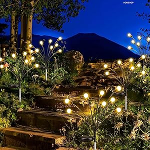 SOLAR GARDEN LIGHTS (2 PCS SET)