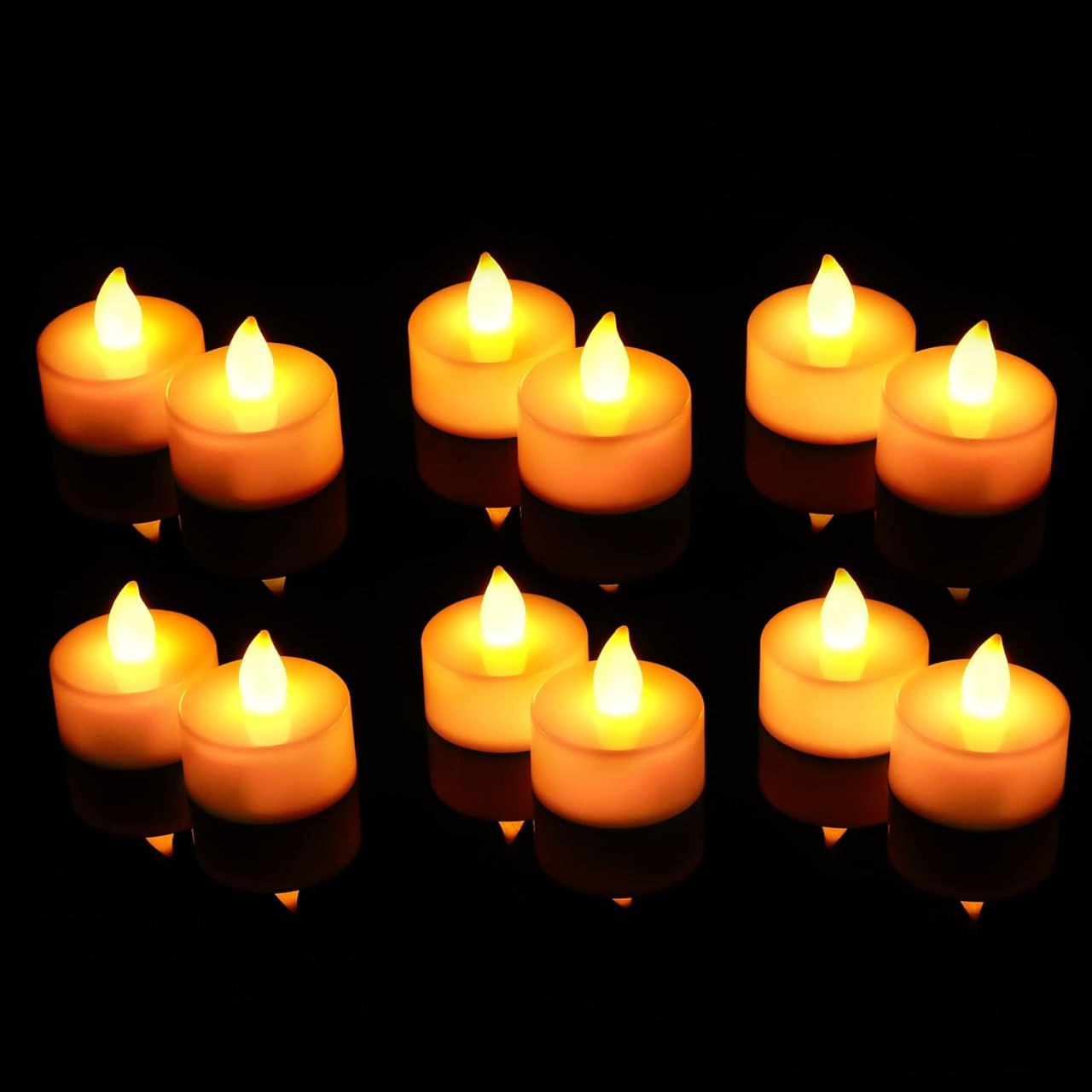 Homeguru LED Switch Diya (Pack Of 4)