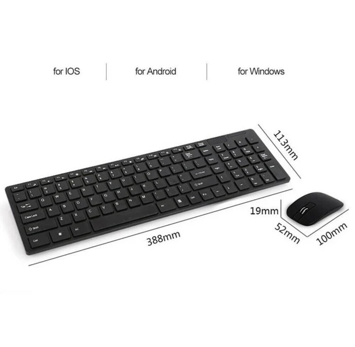 Wireless Keyboard (Black)