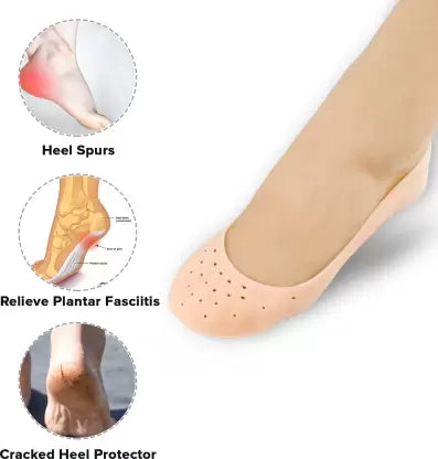 NEW SILICONE FULL HEEL SOCKS