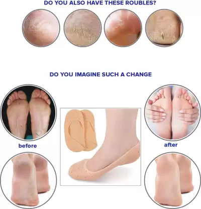 NEW SILICONE FULL HEEL SOCKS