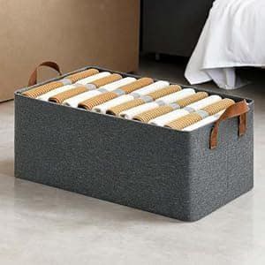 26 L GRAY STORAGE BOX