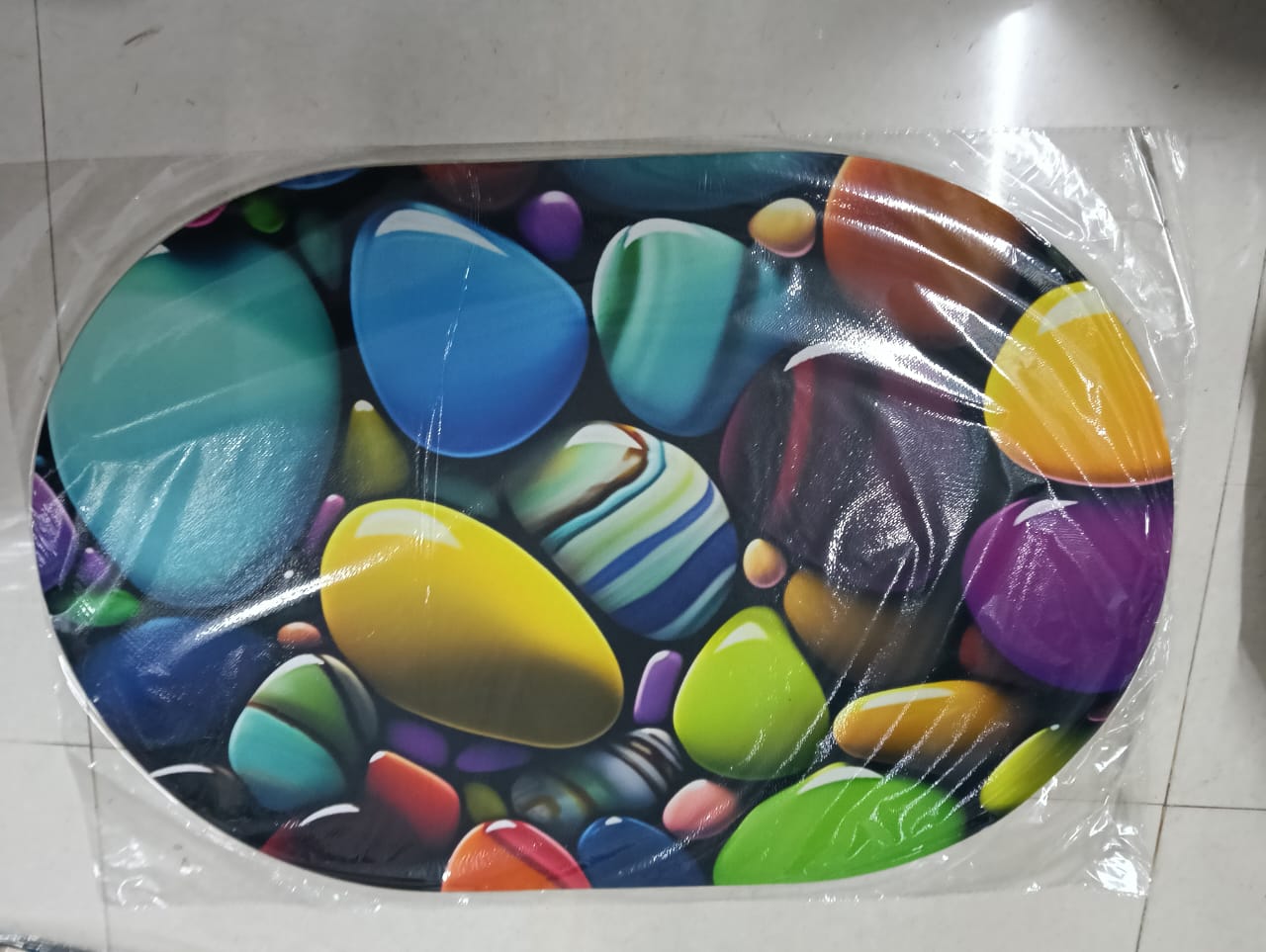 5D ROUNT MAT PRINTED