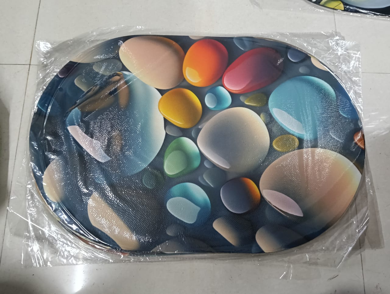 5D ROUNT MAT PRINTED