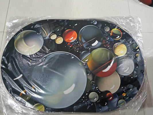 5D ROUNT MAT PRINTED