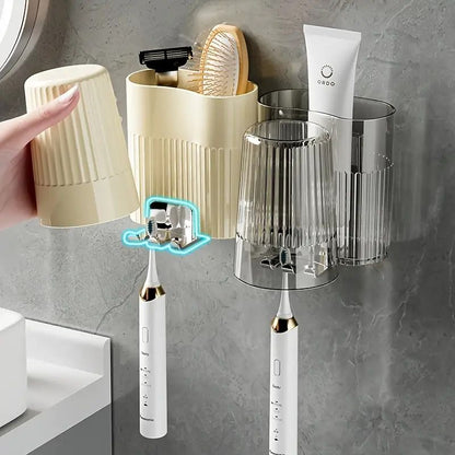 TOOTHBRUSH HOLDER WITH CUP