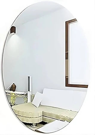 Homeguru Ovel Shape Sticker Mirror(20*30)